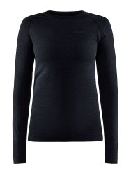 Craft Core Dry Active Comfort LS W – Bluză strat de bază - Negru (999000)