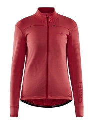 Craft Core Bike Subz LS Jersey W – Tricou de ciclism cu mânecă lungă, izolat - Roșu