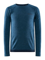 Craft Core Dry Active Comfort LS Junior – Bluză strat de bază pentru copii - Albastru