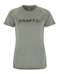 Craft Core Unify Logo Tee W – Tricou de antrenament cu logo - Verde (647000)