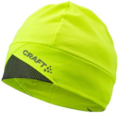 Craft ADV Lumen Fleece Hat – Căciulă de antrenament reflectorizantă - Galben