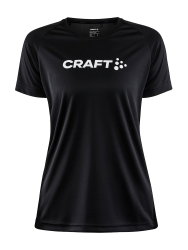 Craft Core Unify Logo Tee W – Tricou de antrenament cu logo - Negru