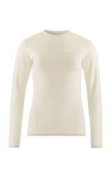 Craft ADV Warm Intensity LS W – Bluză strat de bază caldă - Alb