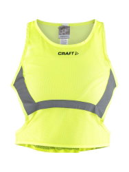 Craft ADV All Year Mesh Vest W – Vestă reflectorizantă ultraușoară - Galben