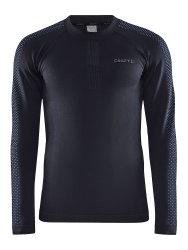 Craft ADV Warm Intensity LS – Bluză strat de bază caldă - Negru