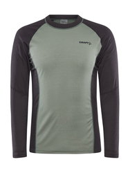 Craft Core Warm Baselayer LS Tee – Bluză strat de bază caldă - Gri (992626)