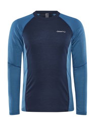 Craft Core Warm Baselayer LS Tee – Bluză strat de bază caldă - Albastru