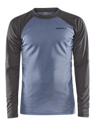 Craft Core Warm Baselayer LS Tee – Bluză strat de bază caldă - Gri (985362)