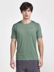 Craft ADV Hit SS Tee – Tricou de antrenament tehnic - Verde deschis