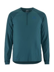 Craft PRO Trail Wind LS Tee – Bluză de alergare trail anti-vânt - Verde