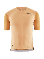 Craft PRO Gravel SS Jersey – Tricou de ciclism gravel pro - Portocaliu