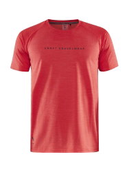 Craft ADV Gravel SS Tee – Tricou de ciclism gravel - Roșu