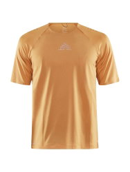 Craft PRO Trail SS Tee – Tricou de alergare trail ușor - Portocaliu