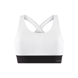 Craft Training Bra Padded W – Bustieră sport cu cupe - Alb