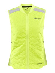 Craft ADV Subz Lumen Vest W – Vestă de alergare izolată reflectorizantă - Galben