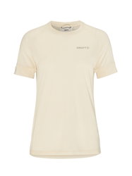 Craft ADV Trail Wool SS Tee W – Tricou de alergare trail cu lână - Alb