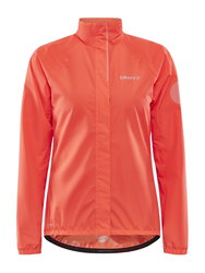 Craft Core Endur Hydro Lumen Jacket W – Geacă de ploaie de ciclism reflectorizantă - Portocaliu
