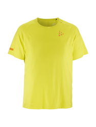 Craft PRO Hypervent Tee 2 – Tricou de alergare ultraușor - Galben
