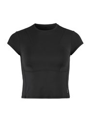 Craft ADV Tone Cropped Tee W – Tricou scurt de antrenament - Negru