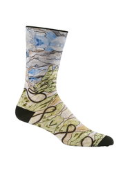 Craft Endur Graphic Sock – Șosete de ciclism cu imprimeu - Albastru