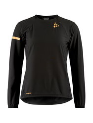 Craft PRO Hypervent LS Wind Top 2 W – Bluză de alergare anti-vânt ultraușoară - Negru