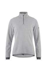Craft Core Gain Thermal Midlayer W – Bluză fleece termică cu fermoar scurt - Gri