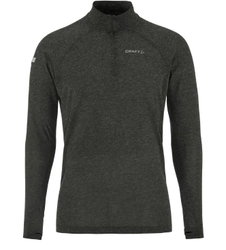 Craft ADV Subz Wool LS Tee 3 – Bluză de alergare cu merinos și fermoar scurt - Negru