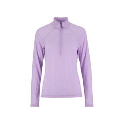 Craft ADV Subz Wool LS Tee 3 W – Bluză de alergare cu merinos și fermoar scurt - Mov (728M)