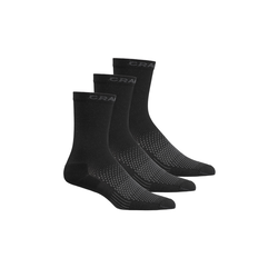Craft Core Dry High Sock 5-PACK – Șosete înalte de antrenament, 5 perechi - Negru