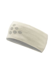 Craft ADV Nordic Training Merino Headband – Bentiță tricotată cu merinos - Alb