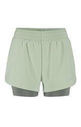 Craft ADV Essence 2-IN-1 Shorts 2 W – Pantaloni scurți de antrenament 2 în 1 - Verde