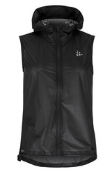 Craft PRO Hydro Lightweight Vest W – Vestă de alergare impermeabilă ultraușoară - Negru