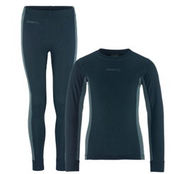 Craft Core Dry Baselayer Set Junior – Set strat de bază pentru copii - Albastru