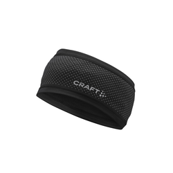 Craft Lumen Fleece Headband 2 – Bentiță de antrenament reflectorizantă - Negru