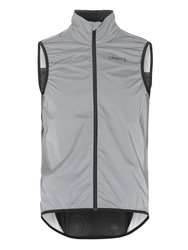 Craft ADV Essence Lumen Wind Vest – Vestă de ciclism anti-vânt reflectorizantă - Gri