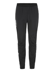 Craft PRO Nordic Race FZ Pants – Pantaloni de concurs schi fond cu fermoar întreg - Negru