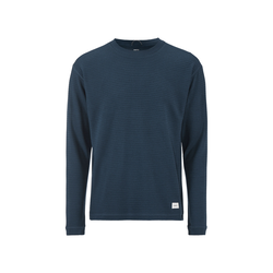 Craft Layers Wool Waffle Rn – Bluză din lână cu textură waffle - Albastru