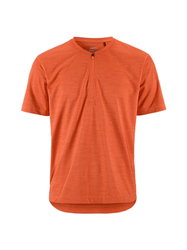 Craft Everyday HZ SS Jersey – Tricou de ciclism cu fermoar scurt - Roșu