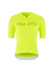 Craft Endur Logo Jersey – Tricou de ciclism cu logo - Galben