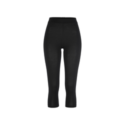 Craft Wool 95 Knickers W – Pantaloni 3/4 strat de bază din lână merinos 95% - Negru