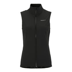 Craft Everyday Thermal Wind Vest W – Vestă de ciclism caldă anti-vânt - Negru