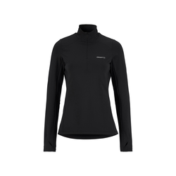 Craft Gain Thermal Midlayer 2 W – Bluză termică cu fermoar scurt - Negru