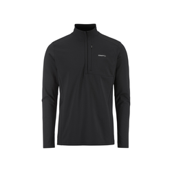 Craft Gain Thermal Midlayer 2 – Bluză termică cu fermoar scurt - Negru