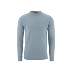 Craft Wool Comfort Rn LS – Bluză strat de bază cu lână, dublu strat - Gri