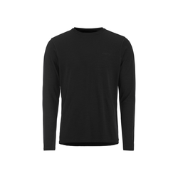Craft Wool 95 LS CN – Bluză strat de bază din lână merinos 95% - Negru
