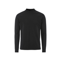 Craft Wool Comfort Rn LS – Bluză strat de bază cu lână, dublu strat - Negru