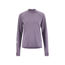 Craft Subz Zip Jersey W – Bluză caldă de alergare cu fermoar - Mov