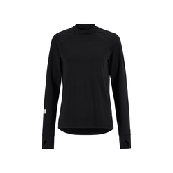 Craft Subz Zip Jersey W – Bluză caldă de alergare cu fermoar - Negru