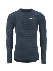 Craft Wool Extreme X LS 2 – Bluză strat de bază cu lână merinos - Albastru