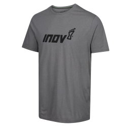 INOV8 Graphic Tee SS INOV8 – Tricou din bumbac cu imprimeu - Gri